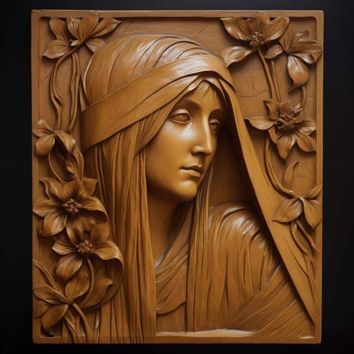 نموذج ثلاثي الأبعاد لآلة CNC 3D Art 